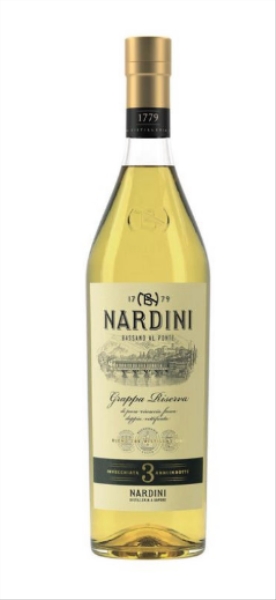 Image sur Nardini Grappa Riserva 3 anni 50° 1L